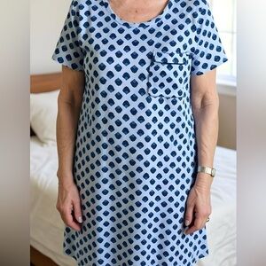 Long Short Sleeve Nightshirt Pajama